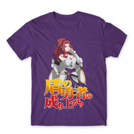Malty Dark Purple Men's T-shirt for Anime, Tate No Yuusha No Nariagari