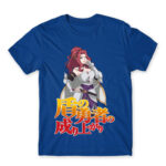 Malty Royal Blue Men's T-shirt for Anime, Tate No Yuusha No Nariagari