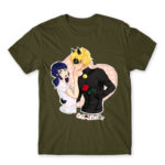 Marichat Army Men's Tee for Anime, Miraculous Ladybug