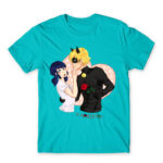 Marichat Atoll Blue Men's T-shirt for Anime, Miraculous Ladybug