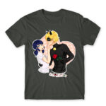 Marichat Dark Grey Men's Tee for Anime, Miraculous Ladybug