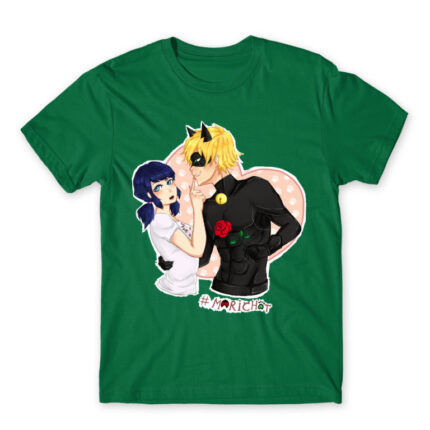 Marichat Kelly Green Men's T-shirt for Anime, Miraculous Ladybug