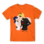 Marichat Orange Men's T-shirt for Anime, Miraculous Ladybug
