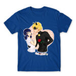 Marichat Royal Blue Men's Tee for Anime, Miraculous Ladybug