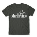 Marlbrando Dark Grey Men's Tee for Brand Parody, Funny