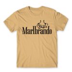 Marlbrando Sand Men's T-shirt for Brand Parody, Funny
