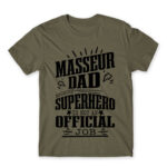 Massage Therapist Father Zinc Men's T-shirt for Massage Therapist, Work