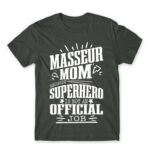 Massage Therapist Mother Dark Grey Men's T-shirt for Massage Therapist, Work