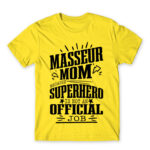 Massage Therapist Mother Lemon Men's T-shirt for Massage Therapist, Work