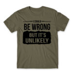 Maybe I’m wrong Zinc Men's T-shirt for Badass, Funny