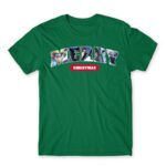 Merry Christmas – Naruto Kelly Green Men's Tee for Anime, Naruto