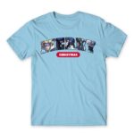 Merry Christmas – Naruto Sky Blue Men's T-shirt for Anime, Naruto