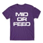 Mid Or Feed Dark Purple Men's T-shirt for Gaming, League Of Legends