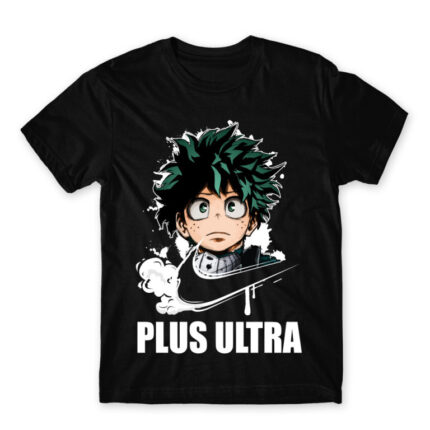 Midoriya Izuki Black Men's Tee for Anime, My Hero Academia