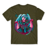 Miku Loves War Army Men's Tee for Anime, Vocaloid