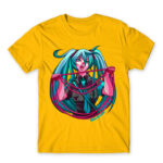 Miku Loves War Gold Men's T-shirt for Anime, Vocaloid