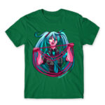 Miku Loves War Kelly Green Men's Tee for Anime, Vocaloid
