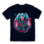 Miku Loves War Navy Men's Tee for Anime, Vocaloid