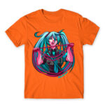 Miku Loves War Orange Men's Tee for Anime, Vocaloid
