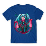 Miku Loves War Royal Blue Men's Tee for Anime, Vocaloid