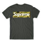 Military Supreme Dark Grey Men's T-shirt for Soldier, Work