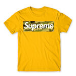 Military Supreme Gold Men's T-shirt for Soldier, Work
