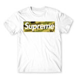 Military Supreme White Men's T-shirt for Soldier, Work