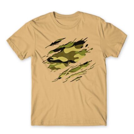 Military Uniform Sand Men's T-shirt for Soldier, Work