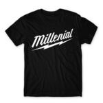 Millenial Black Men's Tee for Brand Parody, Funny