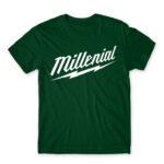 Millenial Bottle Green Men's Tee for Brand Parody, Funny