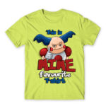 Mime favourite T-shirt Apple Green Men's Tee for Anime, Pokemon