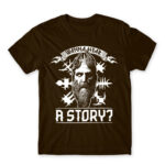 Mimir – Wanna hear a story? Chocolate Men's T-shirt