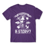 Mimir – Wanna hear a story? Dark Purple Men's T-shirt