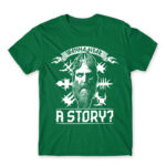 Mimir – Wanna hear a story? Kelly Green Men's T-shirt