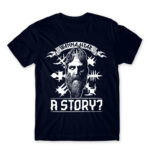 Mimir – Wanna hear a story? Navy Men's Tee