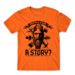 Mimir – Wanna hear a story? Orange Men's Tee