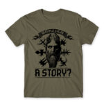 Mimir – Wanna hear a story? Zinc Men's T-shirt