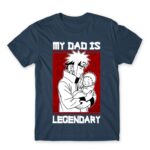 Minato – Legendary Dad Denim Men's Tee for Anime, Naruto