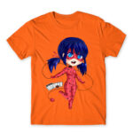 Miraculous Ladybug Orange Men's T-shirt for Anime, Miraculous Ladybug