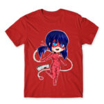 Miraculous Ladybug Red Men's T-shirt for Anime, Miraculous Ladybug