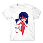 Miraculous Ladybug White Men's T-shirt for Anime, Miraculous Ladybug