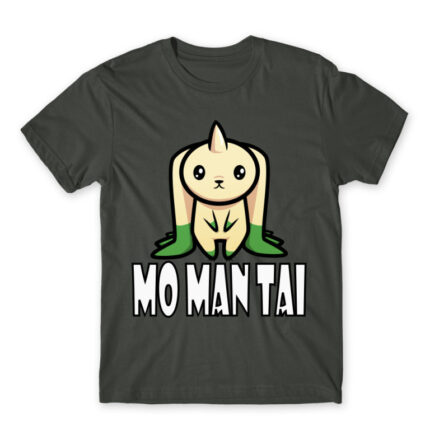 Mo Man Thai Dark Grey Men's Tee for Anime, Digimon