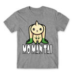 Mo Man Thai Grey Melange Men's Tee for Anime, Digimon
