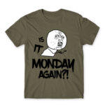Monday again?! Zinc Men's Tee for Funny, Meme