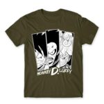 Monkey D. Luffy Army Men's Tee for Anime, One Piece
