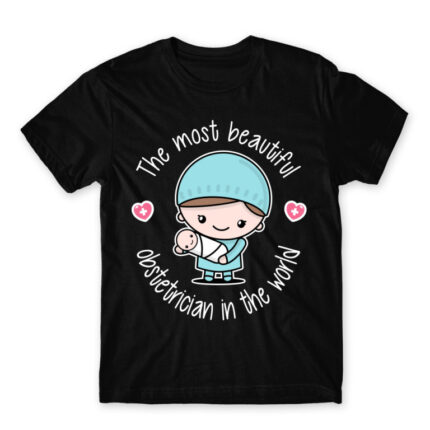 Most fairy obstetrician Black Men's Tee for Obstetrician, Work