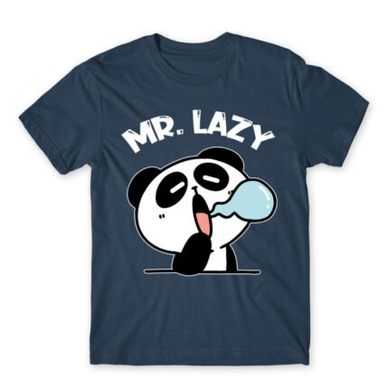 Mr. Lazy Denim Men's T-shirt for Funny, Laziness