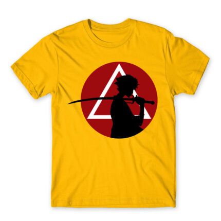 Mugen Gold Men's T-shirt for Anime, Samurai Champloo