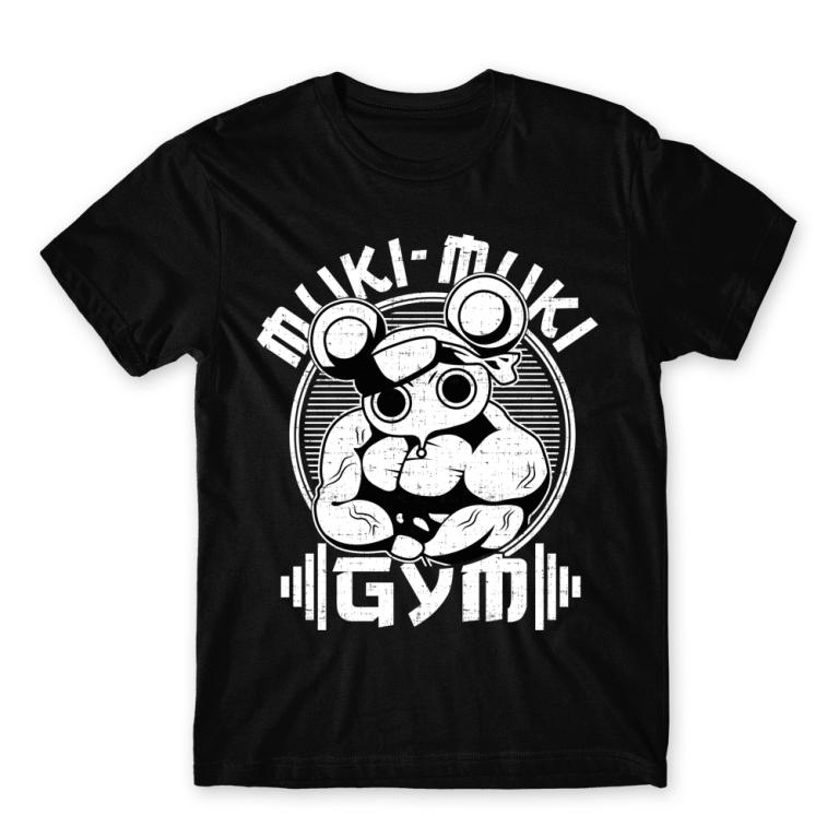 Muki-muki gym Black Men's Tee Muki-muki gym Black Men's Tee for Anime, Kimetsu No Yaiba