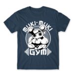 Muki-muki gym Denim Men's T-shirt for Anime, Kimetsu No Yaiba
